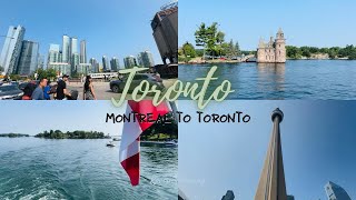 MONTREAL TO TORONTO  2 Days trip  Toronto city tour  thousandislands islandlife toronto vlog [upl. by Herald]