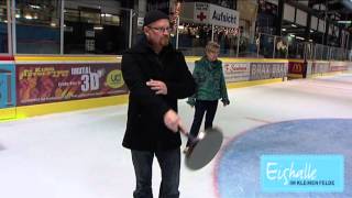 Eisstockschiessen in der Eishalle Herford [upl. by Etteoj]