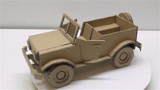 How to make a car from cardboard [upl. by Allan21]