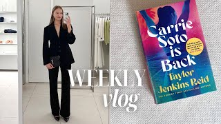 week in my life vlog Carrie Soto book review Brandy Melville try on haul and answering questions [upl. by Glen721]