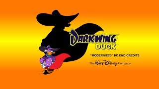 Disneys Darkwing Duck HD Credits Modernized [upl. by Lissner]