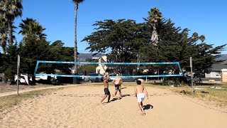 Isla Vista Beach Volleyball 1022 [upl. by Amhser279]