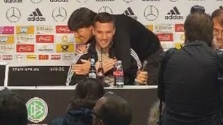 Hier erfährt Poldi dass er in seinem letzten Spiel für die Nationalmannschaft als Kapitän antritt [upl. by Otrebliw]