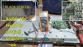 LG LED TV black screen problem solve [upl. by Tychonn996]