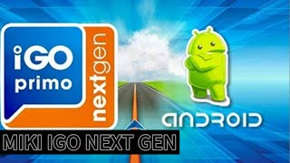 iGO ISRAEL Next Gen skin pongo android all rez mape 2023igo primo igo basarsoftmy way [upl. by Aznerol]