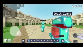 I pvped DevilZoana in bloxdio [upl. by Drannek]