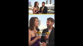 WynonnaEarp Stars Melanie Scrofano amp Tim Rozon Talk Pregnancy OnScreen Shorts [upl. by Nnahtebazile]