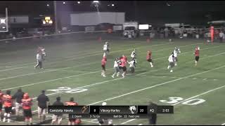 Canistotas Cayden Scott makes spectacular TD catch vs ViborgHurley [upl. by Aikas]