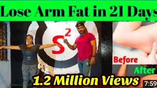 Lose Arm Fat 🔥 21 Days at Home  கையில் சதையை குறைக்க எளிய வழி  Tamil  RD Fitness Unlimited [upl. by Adnoryt]