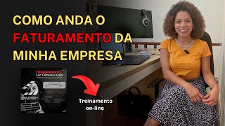 Evelyn Azevedo Faturamento de uma empresa pequena [upl. by Orlina208]