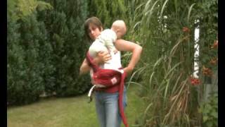 How to Use the Manduca Baby Carrier in Hip Carry Position [upl. by Silver]