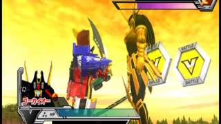 Super Sentai Battle Ranger Cross Wii Gokaiger Part 4 HD [upl. by Chainey300]