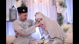 MALAYSIA WEDDING  Nasrullah amp Maizatul Solemnization Nikah 2018 [upl. by Reisinger]