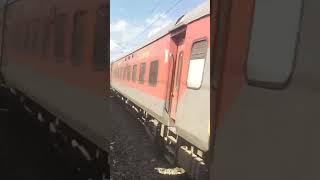 Balurghat Bound Farakka Express Crossing With Kulik Express onboard indianrailways [upl. by Aurie537]