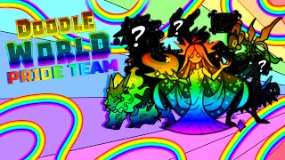 Pride Theme Team amp Happy Pride Month  Doodle World PvP [upl. by Davie942]