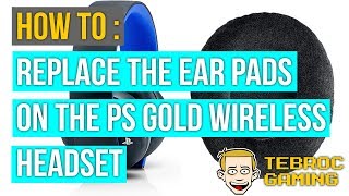 Replacing the PS Gold Headset Ear Pads [upl. by Ettelloc]