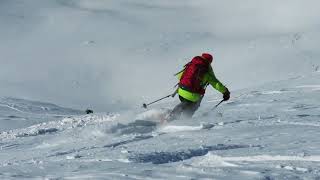 7 Rotazione degli arti inferiori  Tecnica di Sci Fuoripista  art of skiing  ski mountaineering [upl. by Diane226]