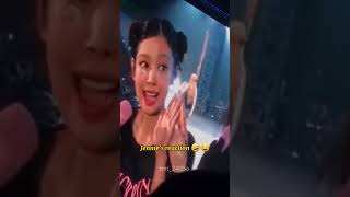 Jennies reaction when Lisas lips touch Jennies finger blackpink jennie lisa [upl. by Sucam]