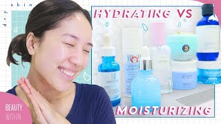 💧Top Serums amp Moisturizers for Dry and Dehydrated Skin 💧Hydrating vs Moisturizing [upl. by Ballou]