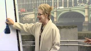 Meryl Streep The Iron Lady poster unveiling goes wrong [upl. by Dnomsad]