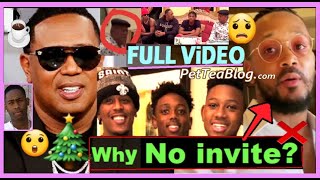 Master P Celebrates Xmas with All his Sons EXCEPT Lil ROMEO YiKES Romeo SUBS him Full Video 😲☕🐸 [upl. by Pelmas]