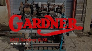 Gardner 6LXB 180 Overhaul Part 5  The rebuild begins [upl. by Aloz]