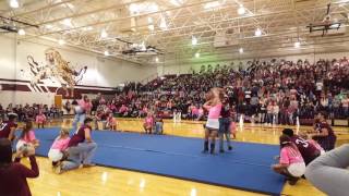 Football player and cheerleader dance 2016 [upl. by Clara408]