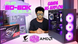 AMDxCM Build Php 50K60K Gaming PC ft Gigabyte RX 5700XT Gaming OC amp NR600MasterLiquid Lite 240 [upl. by Nolla]