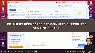 Comment récupérer données clé USB sans formater [upl. by Adalheid]