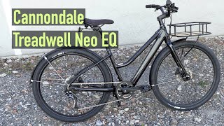 Cannondale Treadwell Neo EQ 2020  leichtes EBike mit Nabenmotor [upl. by Mehsah564]