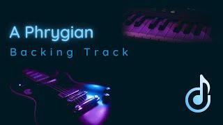 A Phrygian  Backing track for guitar [upl. by Lipsey]