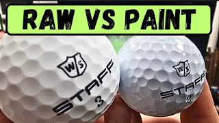 Wilson Model vs Wilson Model R Golf Ball Test [upl. by Enamrej900]