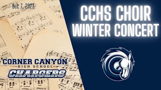 Corner Canyon High School Winter Choir Concert [upl. by Yeung]