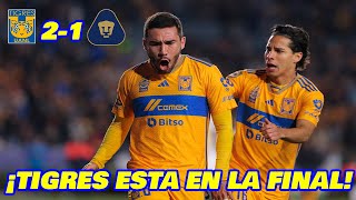 TIGRES ESTA EN LA FINAL DE LIGA MX SEMIFINALES VUELTA APERTURA 2023  EN ZONA FUT [upl. by Lepp]