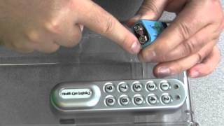 KitLock KEDL  Low Battery Alert amp Battery Failure Override [upl. by Gayel]