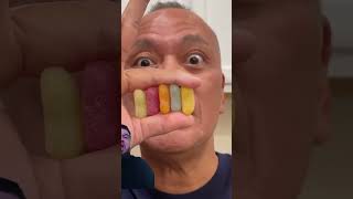 Candy reaction 🤯🔥🤯🔥🤯 candy funny mukbang satisfying food asmreating [upl. by Josepha582]