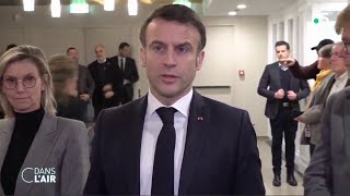 Sifflé huéMacron dans le chaudron du Salon de lagriculture  Reportage cdanslair du 24022024 [upl. by Kiyoshi]