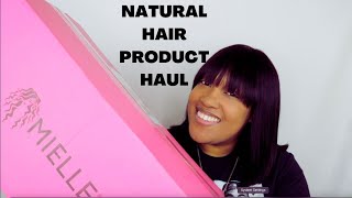 Mielle Organics 7 Sale  Natural Hair Product Haul Unboxing  A Natural Rose Hydrating Hair Butter [upl. by Peyton]