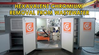 Hexavalent Chromium Removal with Wastewater Treatment Plant AVSk150 [upl. by Iow156]