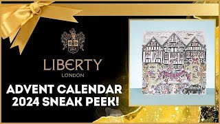 Liberty London Advent Calendar Sneak Peek [upl. by Brocky563]