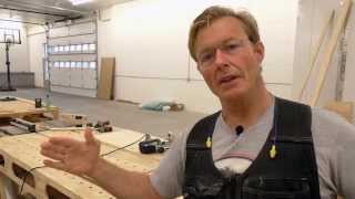 BUILDING A MOBILE WOODSHOP Part 20 Making a cabinet with big drawers [upl. by Beker]