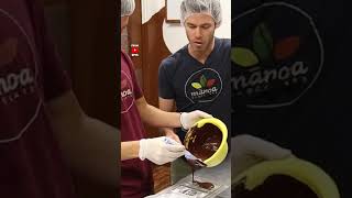 Molding Hand Tempered Chocolate [upl. by Felicidad998]