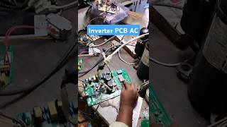 AC inverter PCB repairing compressor not working PCB repair kaise karenairconditioning pcb [upl. by Mackler]