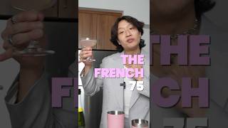 The French 75 cocktails bartender bartending mixology barchemistry [upl. by Lucila857]