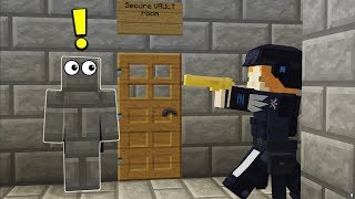 Sneaking Into Enemies Vault Secure Bunker  Minecraft WAR 38 [upl. by Lorrin100]