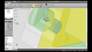 【DesignSpark Mechanical】 チュートリアル 「ねじ」を簡単に描く方法 おねじ＋めねじ 組み込み編amp方向合わせ thread direction [upl. by Amory361]