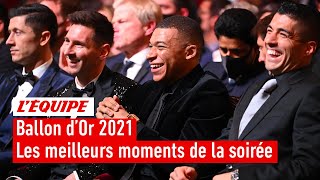 Ballon dOr 2021  Les meilleurs moments de la cérémonie [upl. by Burty]