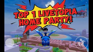 TOP 1 Home Party in LivetopiaParty  Exploring My Home Maze [upl. by Atiekal982]