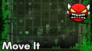 quotMove Itquot by NDagger w coin Platformer Demon  Geometry Dash 22 [upl. by Derman]