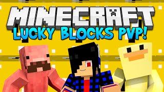 Lucky Blocks BRAWL Minecraft Minigame [upl. by Slavic773]